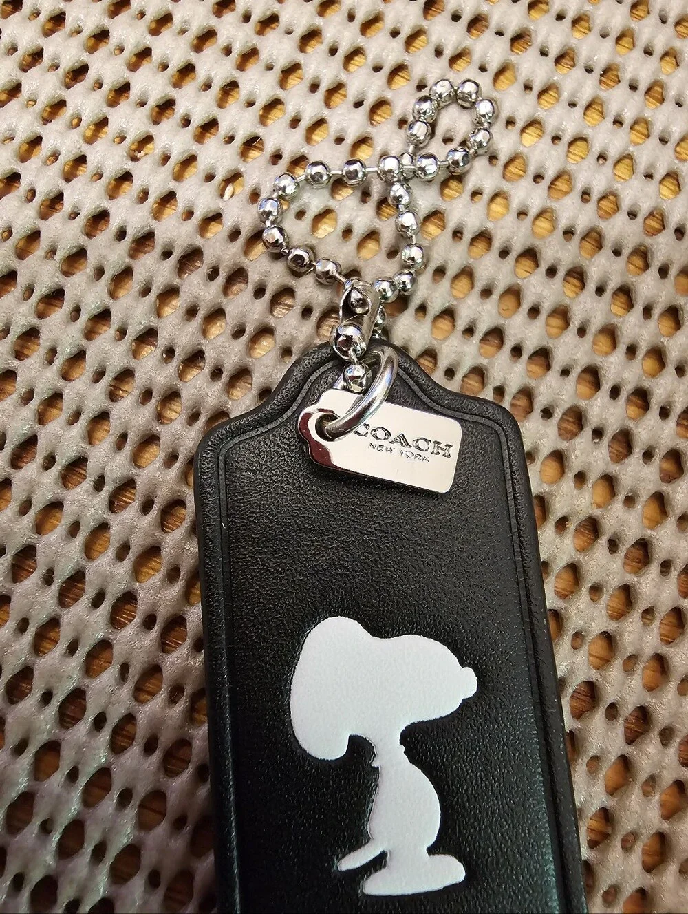 Coach Snoopy X Purse Tag - Picture 1 of 5
